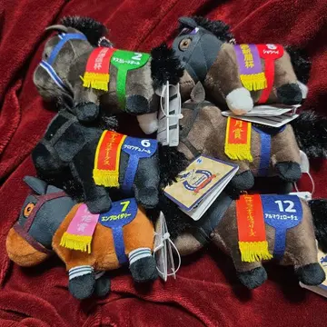 서러브레드 컬렉션 마스코트 볼체인 34 6종 세트