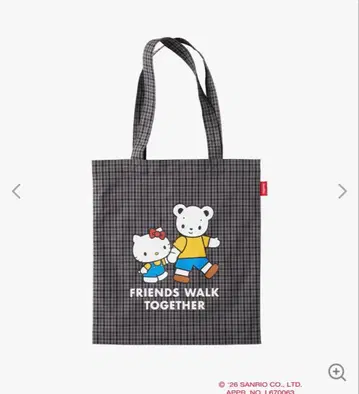 파밀리아 키티 토트 블랙