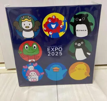 오사카 엑스포 미야쿠미야쿠 JR 7캐릭터 올스타즈 핀 배지