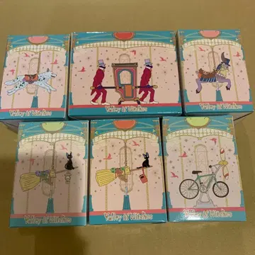 지브리 파크 마녀의 계곡 컬렉션 회전목마 6개 세트