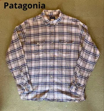 patagonia 파타고니아 08년제 오가닉 코튼 체크 셔츠 M