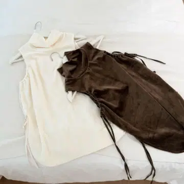 mignon hi neck velours tank | adult 벨로아