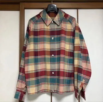 더 레라 스 체크 블루종 사이즈 48