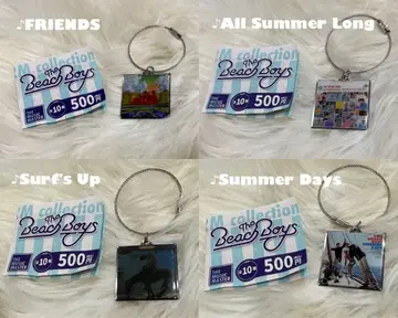 더 비치 보이스 캡슐 토이 메탈 참 컬렉션