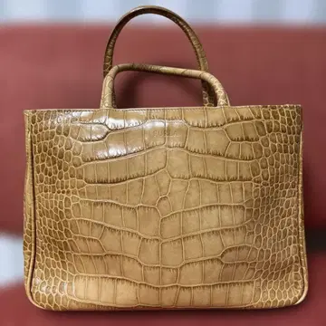 훌라 2way 숄더백 핸드백 악어 엠보 A4