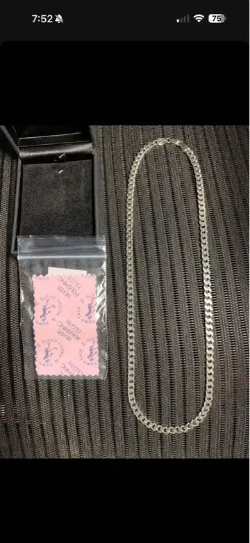 실버 체인 목걸이 SV925