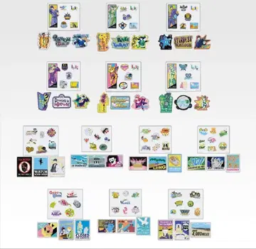 죠죠의 기묘한 모험 제일복권 L상 스티커 컬렉션