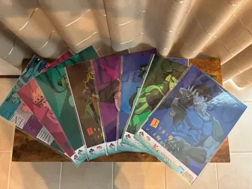 제일복권 죠죠의 기묘한 모험 K상 클리어 포스터 8종 컴플리트 세트