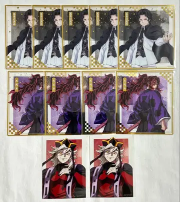 귀멸의 칼날 애니플렉스 온라인 복권 클리어 색지 브로마이드 묶음 판매