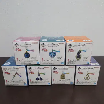 제일복권 죠죠의 기묘한 모험 I상 미니어처 참 전 7종 컴프 세트