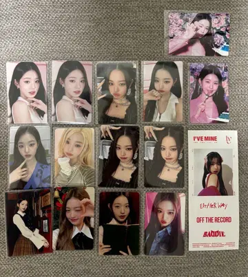 IVE 포토카드 원영 묶음 판매 세트