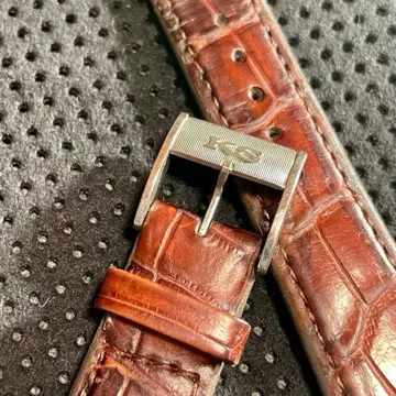 [컨디션 최상] SEIKO 킹세이코 비죠 KS 15mm 정품 악어 벨트