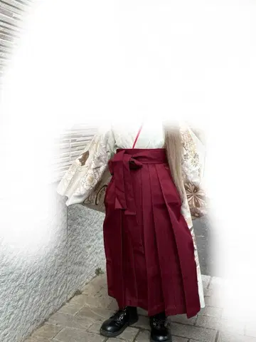 어린이용 하카마 단품 끈 길이 60cm 110cm 미만 100cm