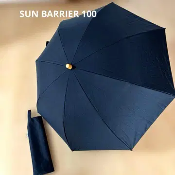 선배리어100 접이식 양산 2단 접이식 블랙