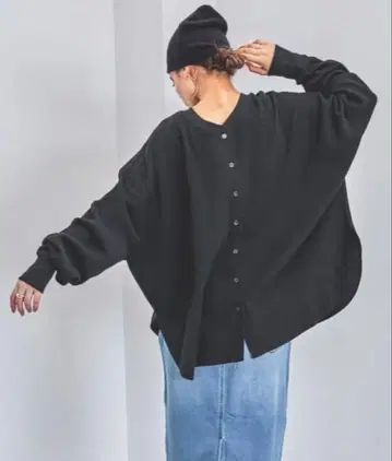 새상품 HEREIAM 와플 2WAY 가디건 BAYFLOW 헤레이암