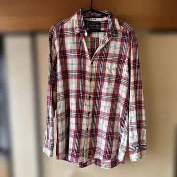 FLANNEL 체크 무늬 플란넬 셔츠 구제 의류