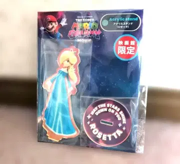 슈퍼 마리오 갤럭시 로제타 아크릴 스탠드 영화관 한정판