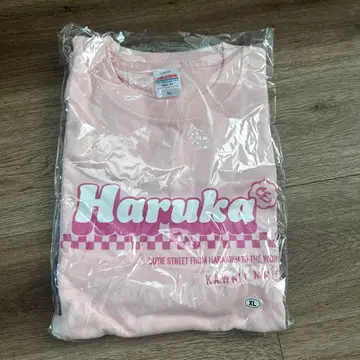 큐티 스트릿 T셔츠 사쿠라바 하루카 최애 큐스트 파루탄