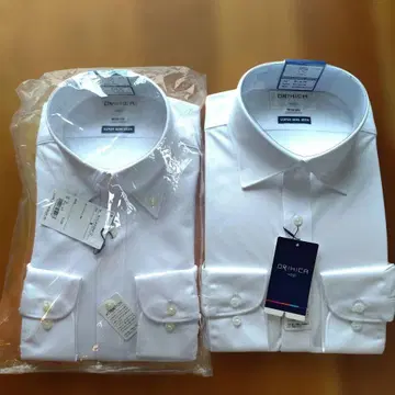 [미사용] ORIHICA 오리히카 슈퍼쿨 논아이론 셔츠 M 2장