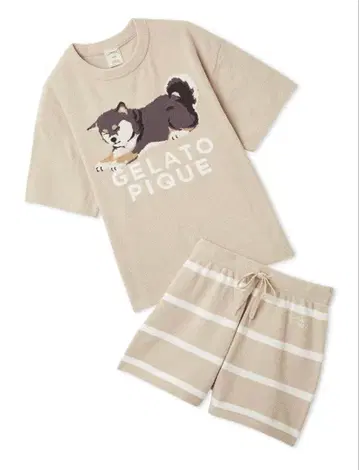 GELATO PIQUE 시바견 룸웨어 한정판 미개봉 새상품