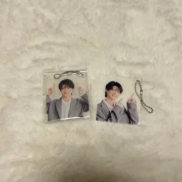 원인은 자신에게 있다. 겐지부 모쿠다이 카즈토 손가락질 아크릴 키링