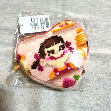 새상품 미사용 페이러 후지야 페코짱 하트형 파우치
