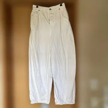 미나 페르호넨 always 와이드 데님 화이트 34