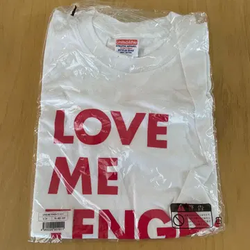 LOVE ME TENGA T셔츠 S 화이트