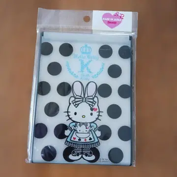 [레어] 헬로키티 이상한 나라의 키티 (앨리스 물방울 패턴 거울)