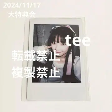 대특전회 2024 카와모토 에미 촬영 폴라로이드