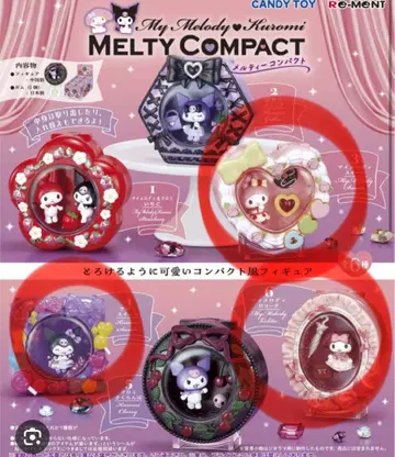 마이멜로디 쿠로미 멜로쿠로 리멘트 멜티 컴팩트 산리오