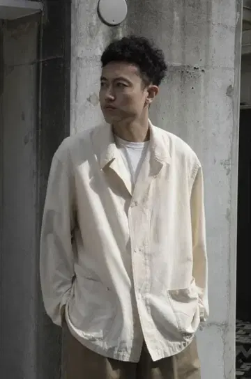 26ss HERILL 실크 코튼 넵 재킷