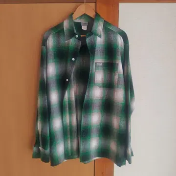 칼탑 Cal Top 체크 셔츠 플란넬 셔츠