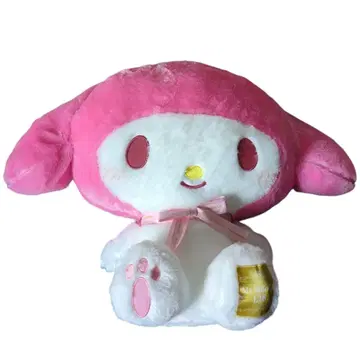 [벌스데이 한정판] 마이멜로디 봉제 인형 1.18 자수 포함 산리오