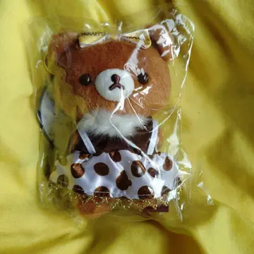 리락쿠마 x 초코파이 외출 봉제 인형 키링