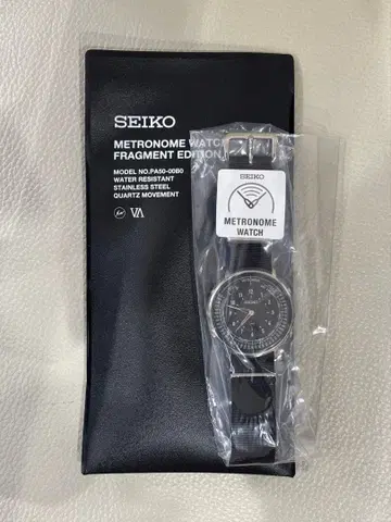 SEIKO fragment 메트로놈 콜라보 워치