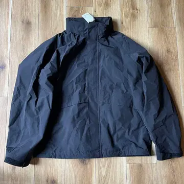 유니클로 윈드프루프 스탠드 블루종 블랙 XL