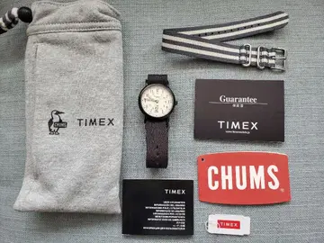 [ CHUMS x TIMEX ] 참스 x 타이맥스 콜라보 손목시계