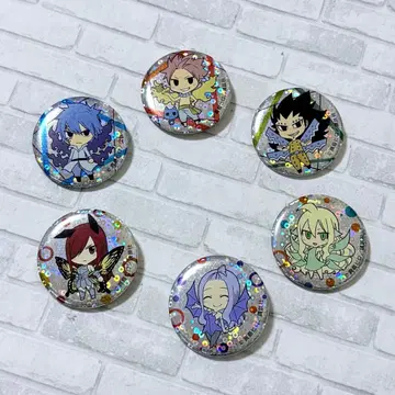 페어리 테일 62권 한정판 혜택 홀로그램 캔뱃지 6점