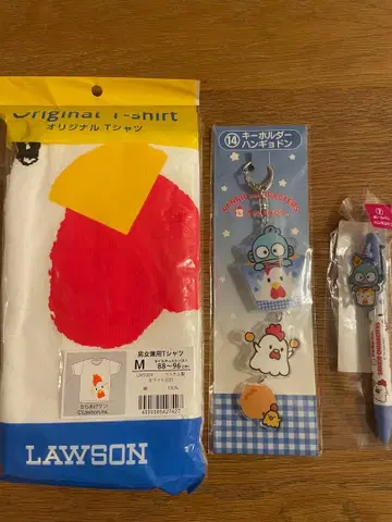 로손 가라아게쿤 T셔츠 M 미사용 미개봉 새상품 한교동 세트