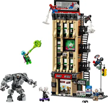 LEGO Marvel 76342 스파이더맨 라이노 마일즈 편집장