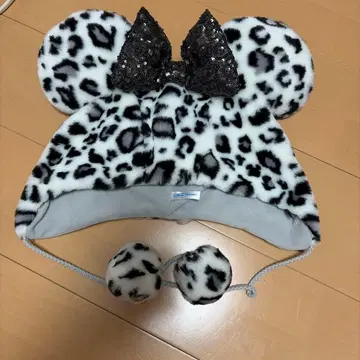 미니 마우스 레오파드 무늬 팬캡