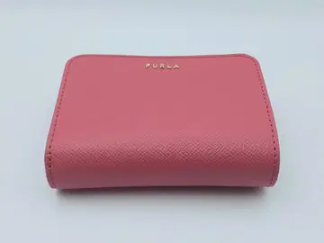 FURLA 핑크 이단 접이식 지갑