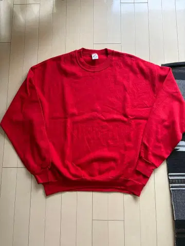 저지즈/JERZEES usa제 무지 맨투맨 빨간색