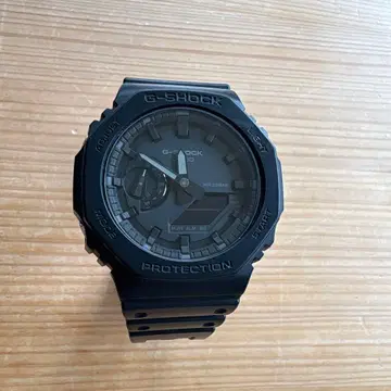 CASIO G-SHOCK 손목시계 GA-2100 블랙