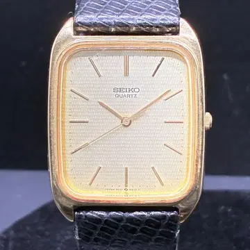 배터리 교환 완료 세이코 SEIKO 쿼츠 스퀘어 손목시계 28mm 남성용