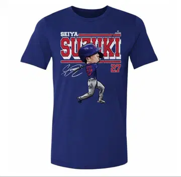 스즈키 세이야 컵스 T셔츠 MLB