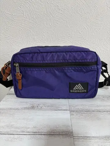 GREGORY 퍼플 숄더백