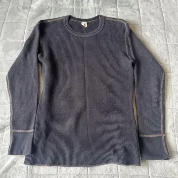 리얼 맥코이 서멀 롱 T L 사이즈 블랙