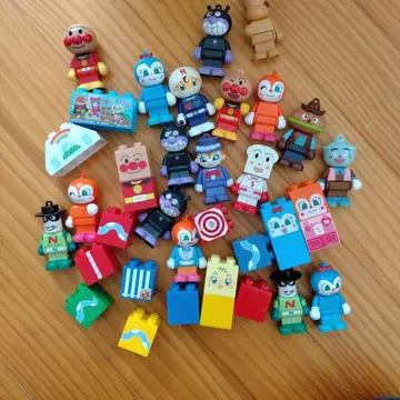 호빵맨 블록 라보 세트